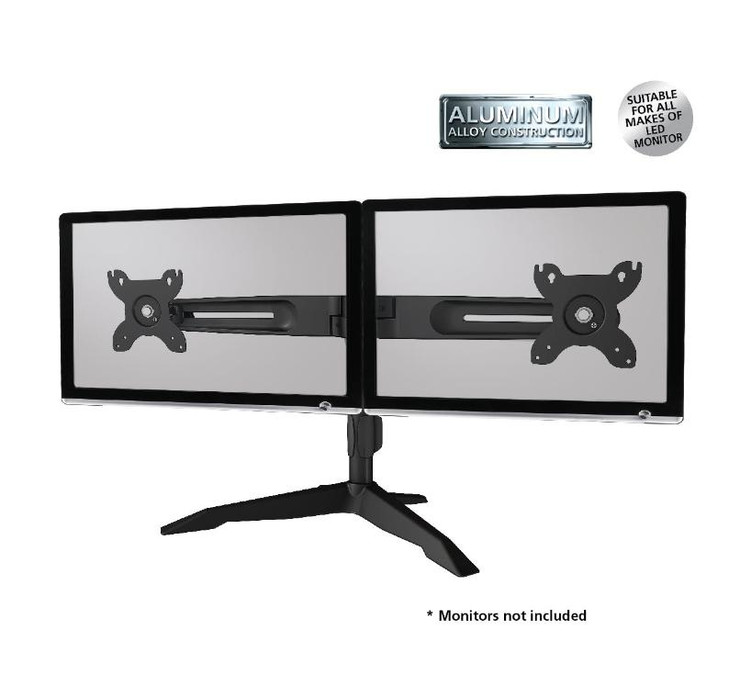 AAVARA DS200 FREESTANDING DUAL MONITOR STAND