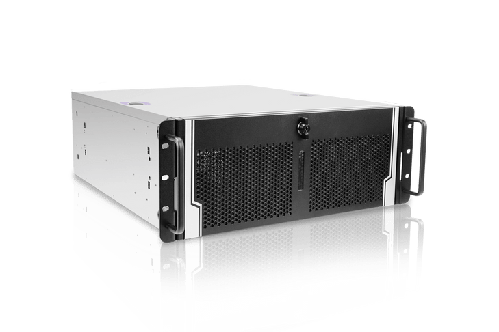 INWIN R400N 4U RACK SERVER CHASSIS/RED 500W PSUs