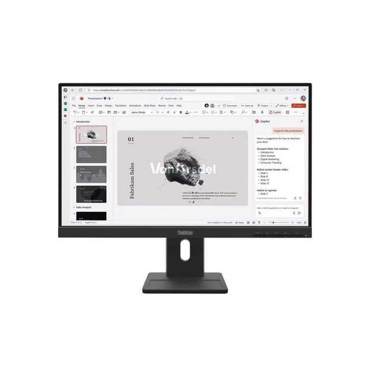 LENOVO ThinkVision E22-40 21.5-22' FHD IPS Monitor 1920x1080 100Hz 16:9