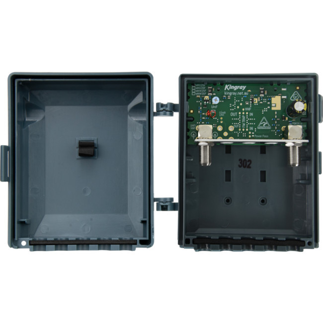 KINGRAY 25Db Uhf Masthead 'F' Type With Lte/4G Filtering Kingray