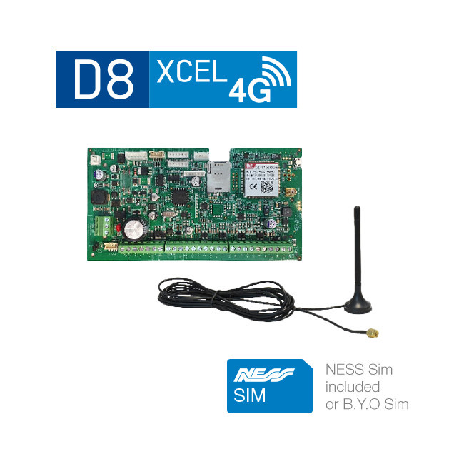 NESS Spare Main Board Suits D8Xcel4G