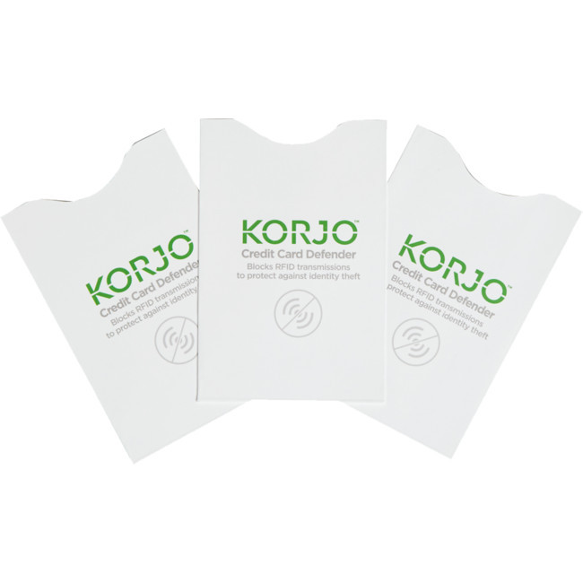 KORJO Credit Card Defender 3Pk Korjo