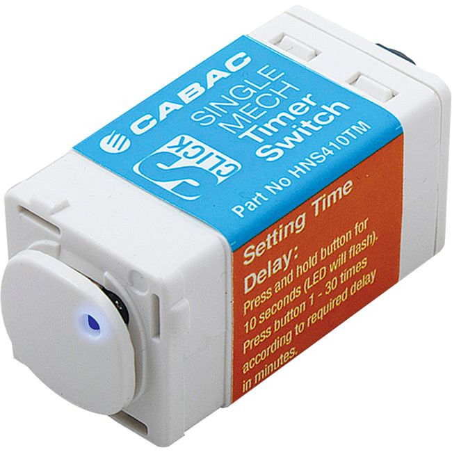 CABAC Minute Mech Timer 2 Wire Light Switch