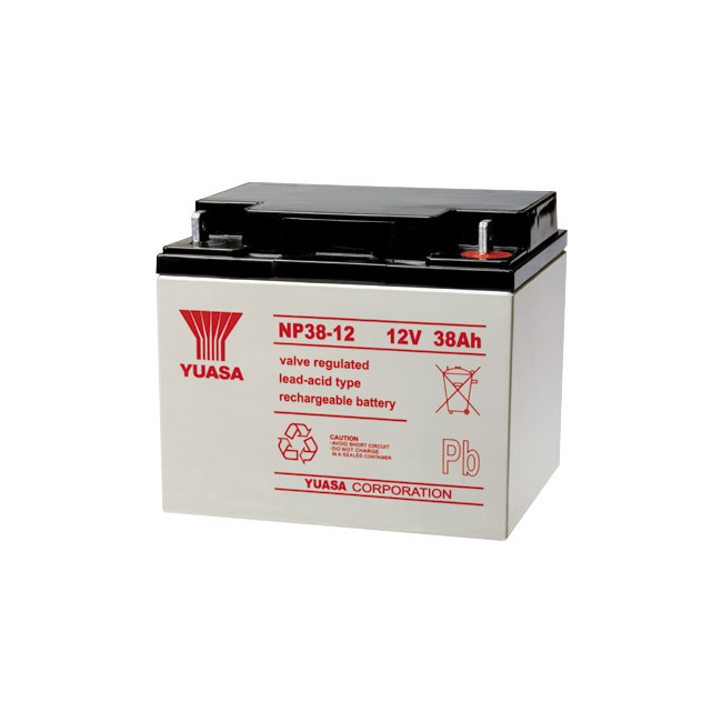 YUASA 12V 38Amp Yuasa Sla Battery Sealed Lead Acid - Np Series