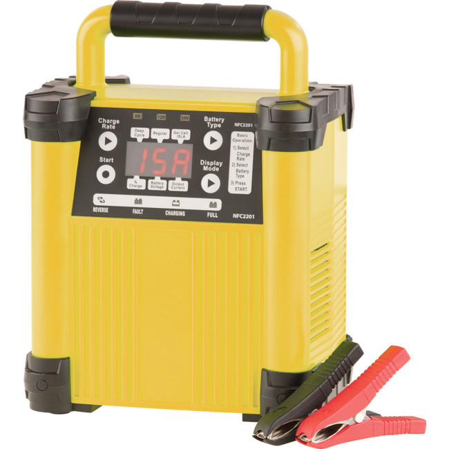 Smart Sla Battery Charger 6V/ 12V/ 24V 15A Flooded Gel