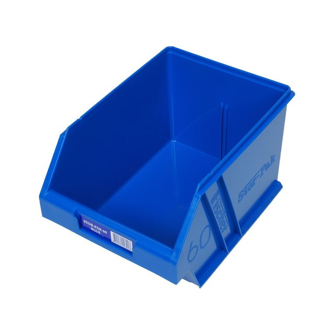 FISCHER PLASTIC Medium Parts Drawer Blue Stor-Pak Containers
