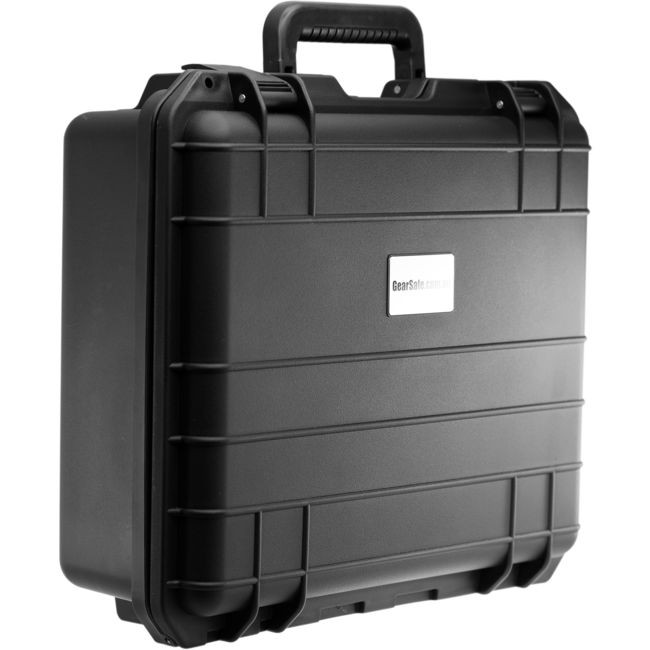 GEARSAFE Black 330X 280X 120 Protective Case With Foam Gearsafe
