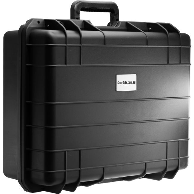 GEARSAFE Black 515X 415X 200 Protective Case With Foam Gearsafe