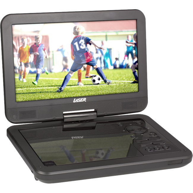 LASER 10" Portable Dvd Player Usb Laser