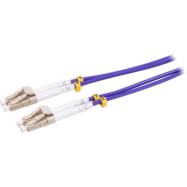PRO2 1M Mm Fibre Patch Lead Lc-Lc Om4 Dx 3.0Mm Lszh