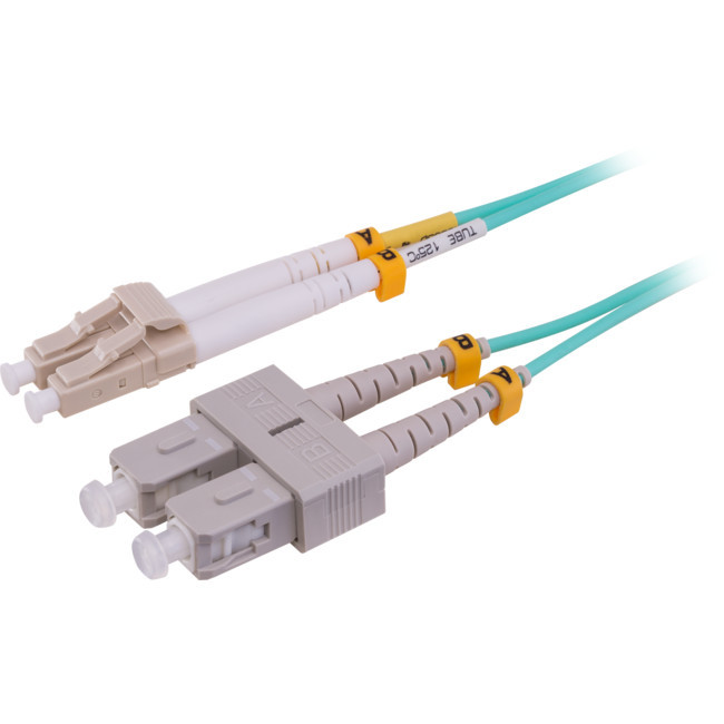PRO2 1M Mm Fibre Patch Lead Lc-Sc Om3 Dx 3.0Mm Lszh