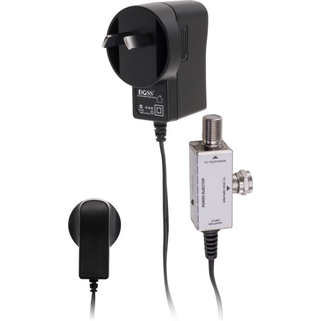 DOSS 12V Dc 300Ma Power Supply With F Power Injector