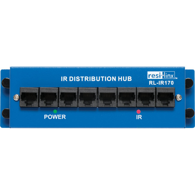 RESI-LINX Ir Over Cat5 Distribution Hub 7X Rj45 In 1 Out Resi-Linx