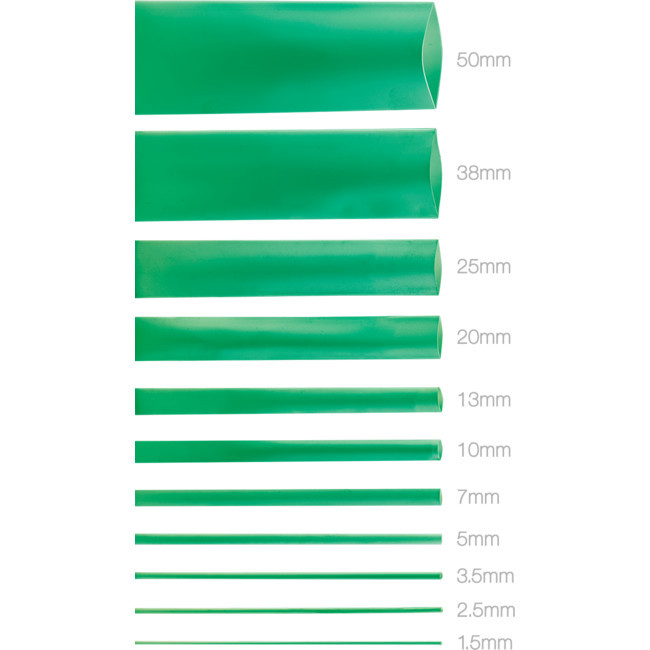 1.5Mmx1.2M Heat Shrink - Green Hsgn135