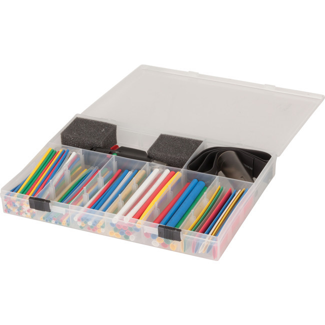 Heat Shrink Pack With Heat Gun 161 Pcs