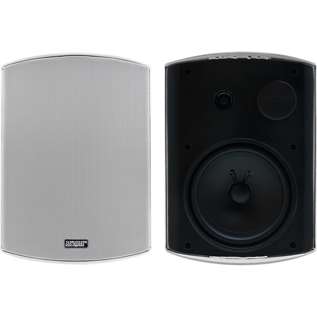 EARTHQUAKE 6.5" Indoor/Outdoor Speakers Pair White Earthquake