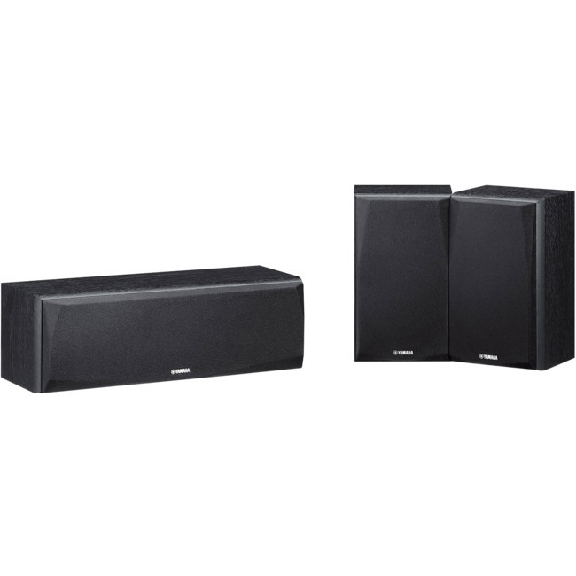 YAMAHA 2 Way Centre & Bookshelf Nsc51 Centre - Nsb51 Rear
