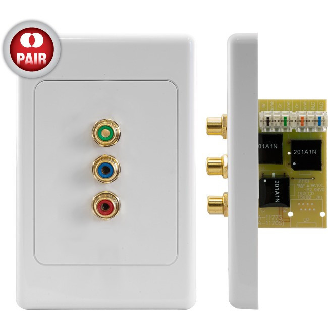 PRO2 Component Video Cat5 Extender Extender Pair To Suit Clipsal