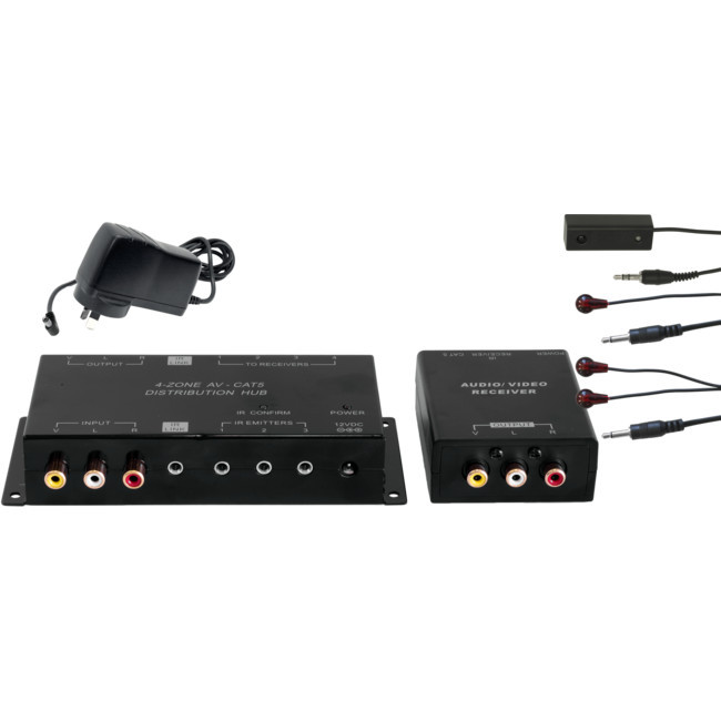 PRO2 Av Distribution Over Cat5 1X4 Composite With Ir