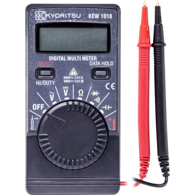 KYORITSU Hard Case Digital Multimeter Cat3 Rated - Kyoritsu