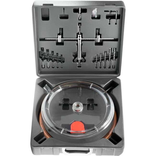 Adjustable Hole Saw Cutter Kit 40-300Mm W/ A Protection Cowl