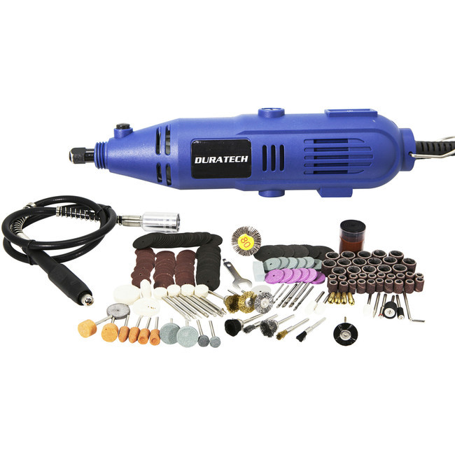 DURATECH 210 Piece 12V Rotary Tool Kit