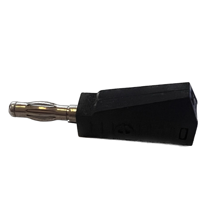 Black Quality Banana Plug Piggy Back Pack of 5