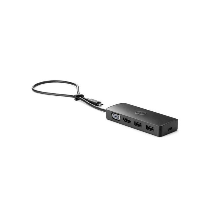 HP Travel USB-C Hub G2 65W Power Delivery (Alt Mode DP) HDMI VGA 2xUSB-A