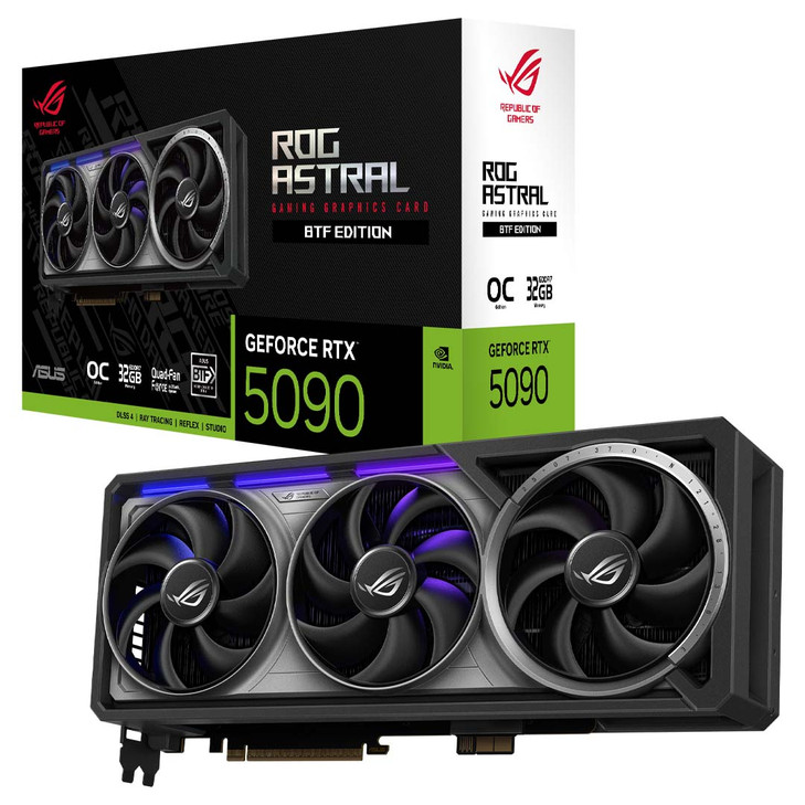 ASUS ROG Astral GeForce RTX 5090 32GB GDDR7 BTF OC Edition