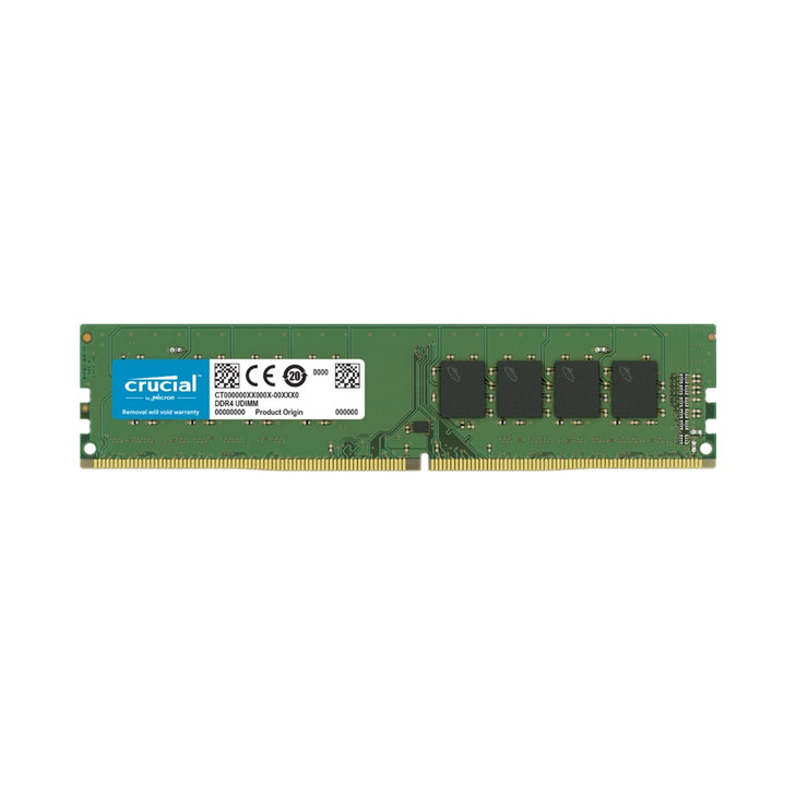 Crucial 16GB (1x16GB) DDR4 UDIMM 3200MHz CL22 1.2V Unbuffered Desktop PC Memory