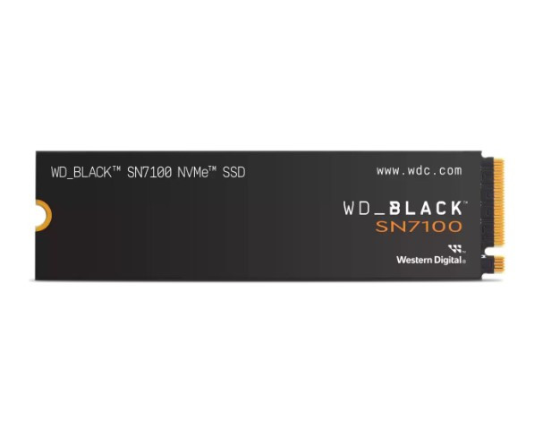 Western Digital WD BLACK SN7100 NVMe  - 2TB SSD - 7250MB/s 6900MB/s R/W  1000K/1400K IOPS  M.2 2280 PCIe4.0 5yrs ~replacement of WDS200T3X0E