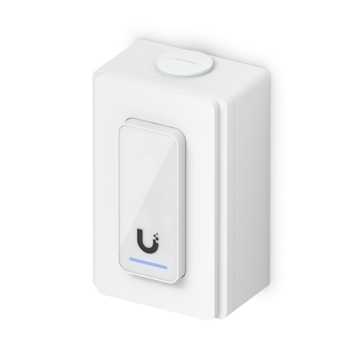 Ubiquiti Reader Junction Box,White, For UniFi Access Readers & Intercom Viewers, Support Flat Surface Mounting & Attachment to 3/4' Conduit