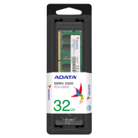 32GB (3200MHz) ADATA PREMIER SODIMM MEMORY32GB/SODIMM/DDR4/3200MHz/CL22/1.2V-LIFE WARR.