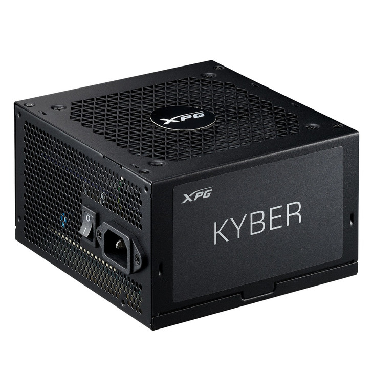 850W ADATA XPG KYBER POWER SUPPLY850W/ATX3.1/BLACK/80+ GOLD/120mm FANS/CABLED-5YR WARR