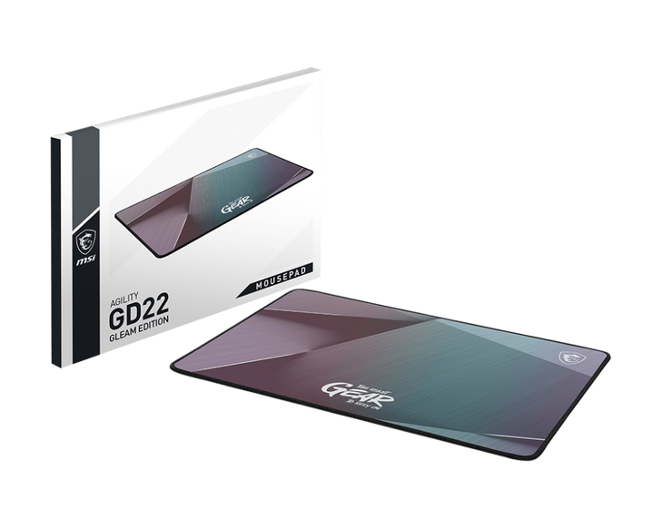MSI AGILITY GD22 GLEAN EDITION MOUSEPADAGILITY GD22/320x220x3mm/Natural Rubber