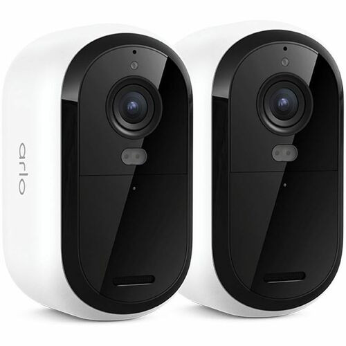 Arlo Essential 4 Megapixel Outdoor 2K Network Camera - Colour - 2 - White - Infrared/Color Night Vision