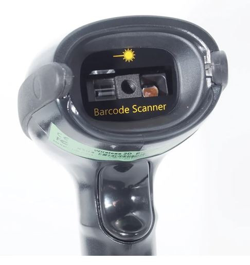 Oxhorn Wireless 2.4G Bluetooth 5.0 2D Barcode Scanner Commercial Grade USB Fast reliable Plug&Play 5V 1A Sensor Pixel rechargeable battery Black