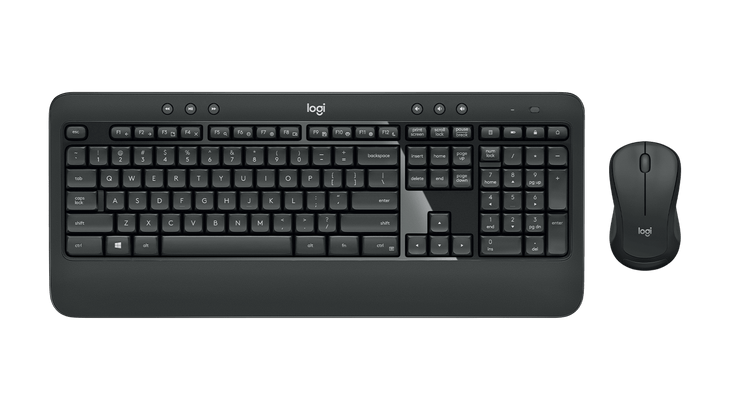 LOGITECH MK540 ADVANCED WIRELESS KEYBOARD & MOUSE COMBO PACK MK540/BLACK/WIRELESS KEYBOARD (2.4GHz)/WIRELESS MOUSE MOUSE (2.4GHz)-1YR WARR