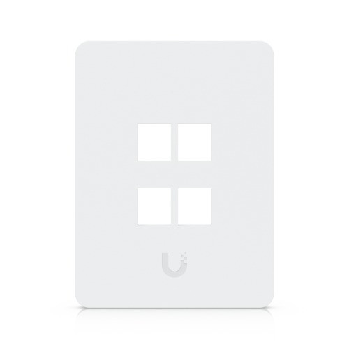 Ubiquiti Universal Paintable Keystone Wall Plate, 4-Pack, Universal Keystone Wall Plate, Paintable Cover For Clean, Customizable Finish.