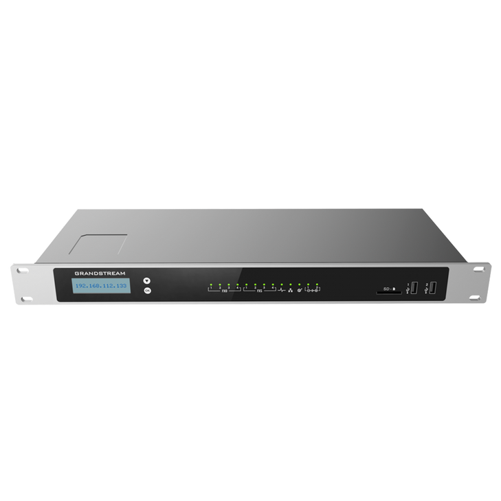 Grandstream UCM6304 IP PBX Supporting 4x FXO, 4x FXS Ports, 1000 Users, Supports Full-Band Opus Voice Codec, H.264/H.263/ H.263+/H.265/VP8 Video Code