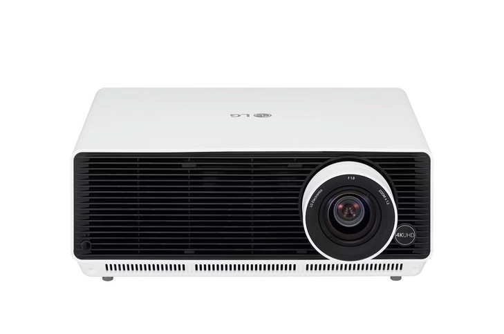 LG BU53R ProBeam 4K (3840x2160) Laser Projector, 5000 ANSI lumens, DLP, 3M:1 contrast, 0.94–1.14 throw, 1.2x zoom, lens shift ±20%/±50%, 20K hrs