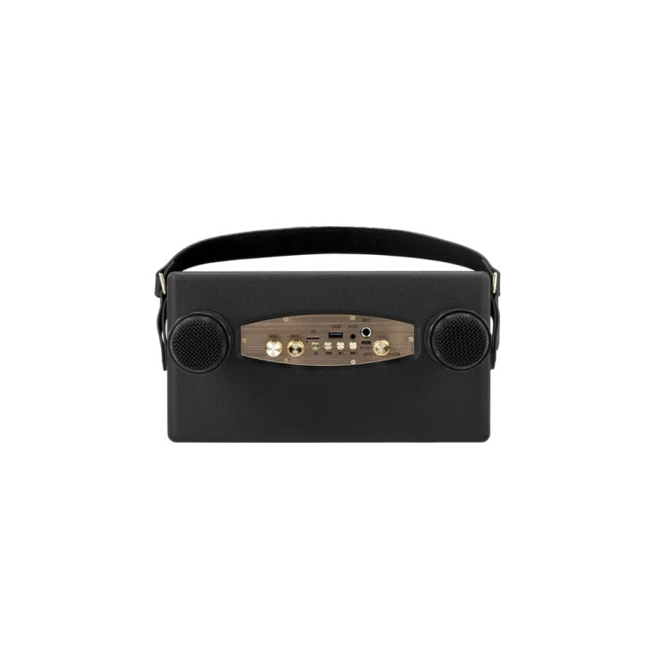 Flow Wireless Karaoke Speaker with 2 Microphones - Black
