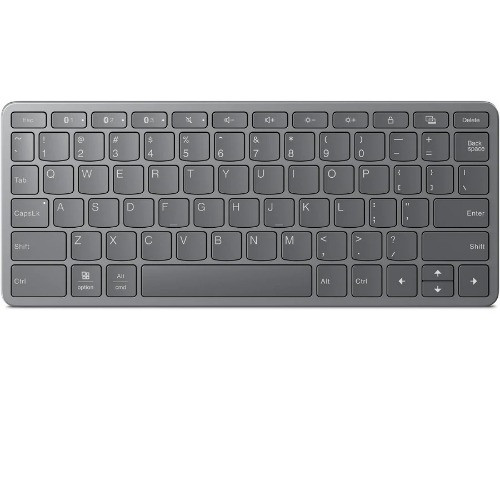 Lenovo Multi-Device Wireless Keyboard - (ZG38C05811) Connect upto 3 devices Convenient & Comfort typing Flexible connectivity 1 Year Warranty