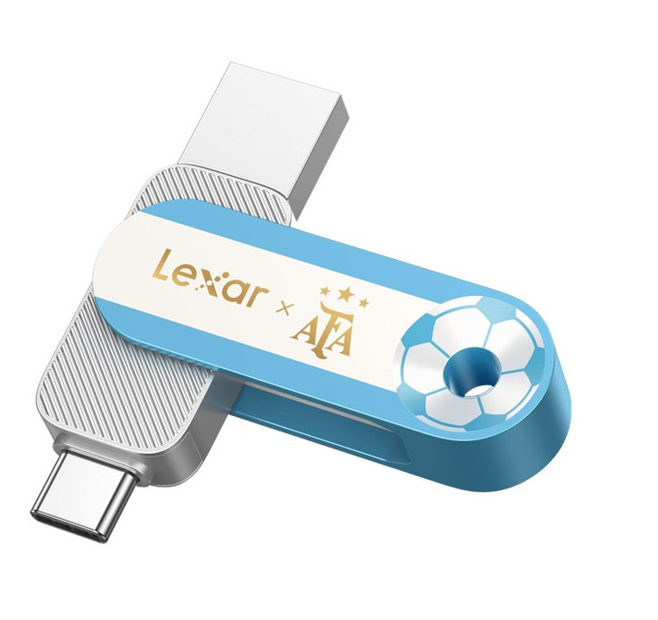 Lexar D500 128GB JumpDrive Solid Stat USB 3.2 Gen Type-C, up to 400MB/s read  transfer  (Co-branded Edition)
