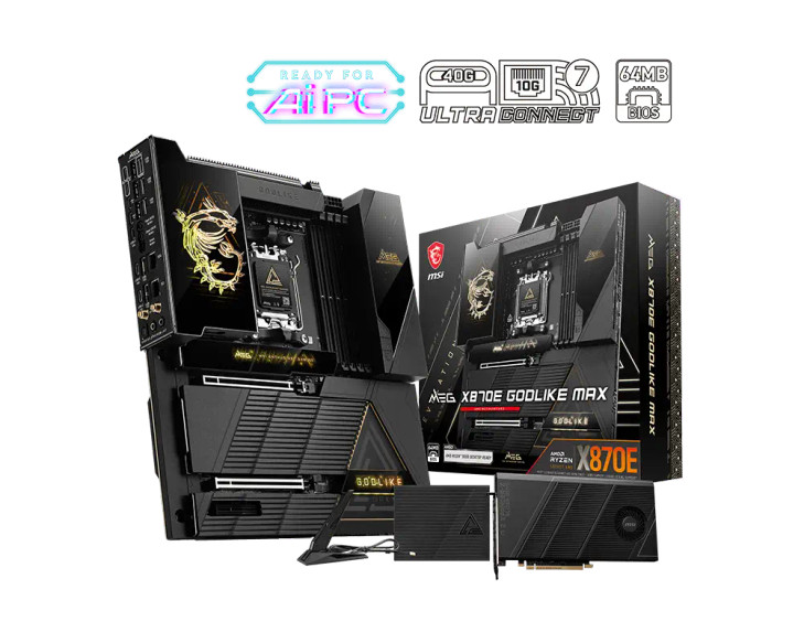 MSI MEG X870E GODLIKE MAX MOTHERBOARD