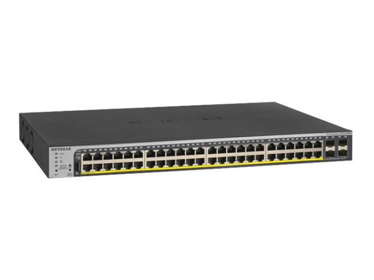 NETGEAR (GS752TPP) 48-PORT SMART MANAGED SWITCH POE+(48) 760W SFP(4) LIFE WTY