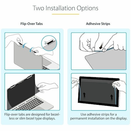 STARTECH 14" LAPTOP PRIVACY SCREEN FILTER, 16:10, MATTE/GLOSSY, 2YR