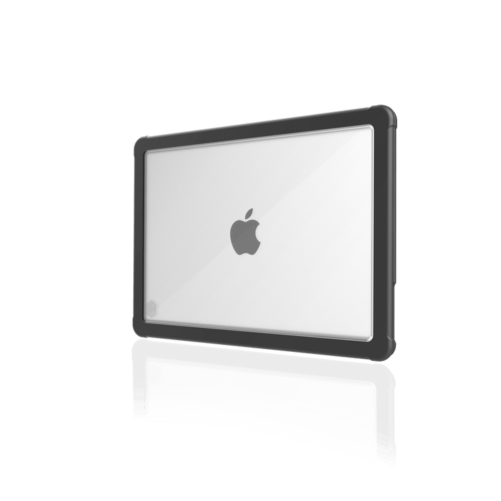 STM DUX (MACBOOK AIR 13" M4/M3/M2) AP - BLACK FITTED CASE