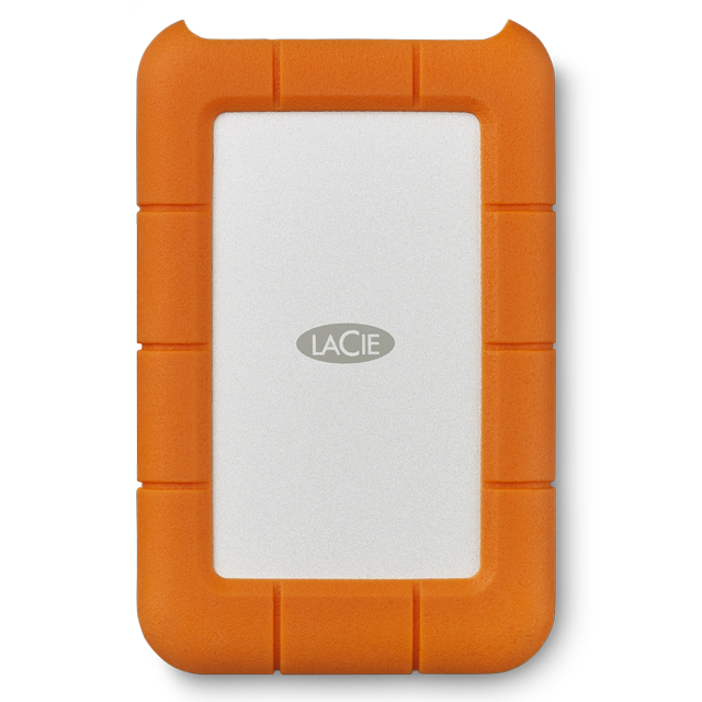 LACIE RUGGED SECURE 2.5" 4FT DROP RESISTANT 2TB USB-C FW800 3YR