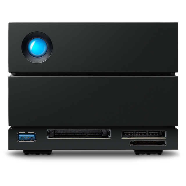 LACIE 2BIG DOCK V2 40TB 550MB/S USB-C THUNDERBOLT 3 DP CARD READER 5YR